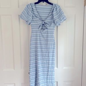 Urban Outfitters gingham midi dress